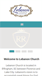 Mobile Screenshot of lebanonone.com